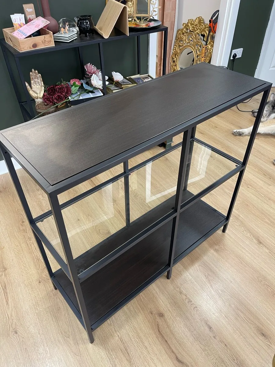 Two Ikea display shelving - Image 2
