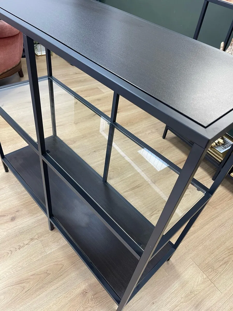 Two Ikea display shelving - Image 4