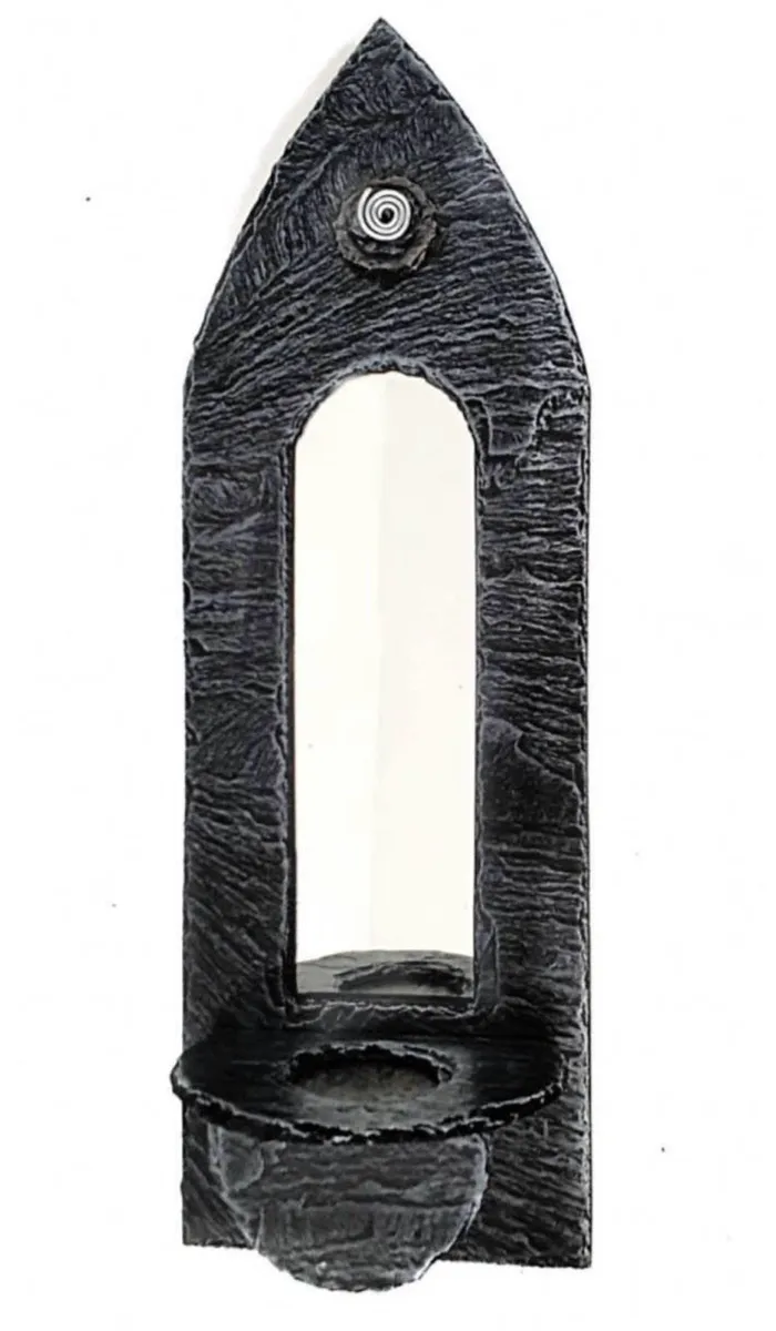 Hand crafted slate mirror