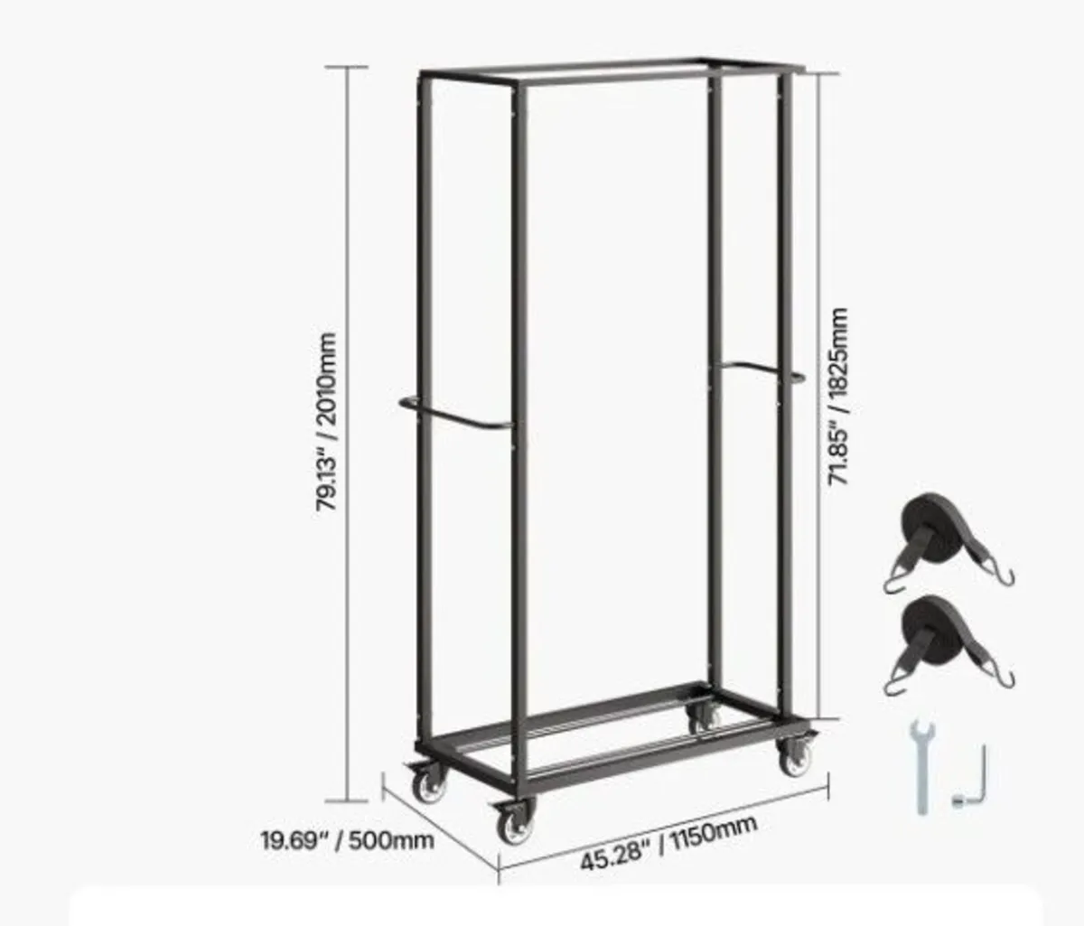 Heavy Duty Chair Trolley Holds Up to 66  chairs - Image 2