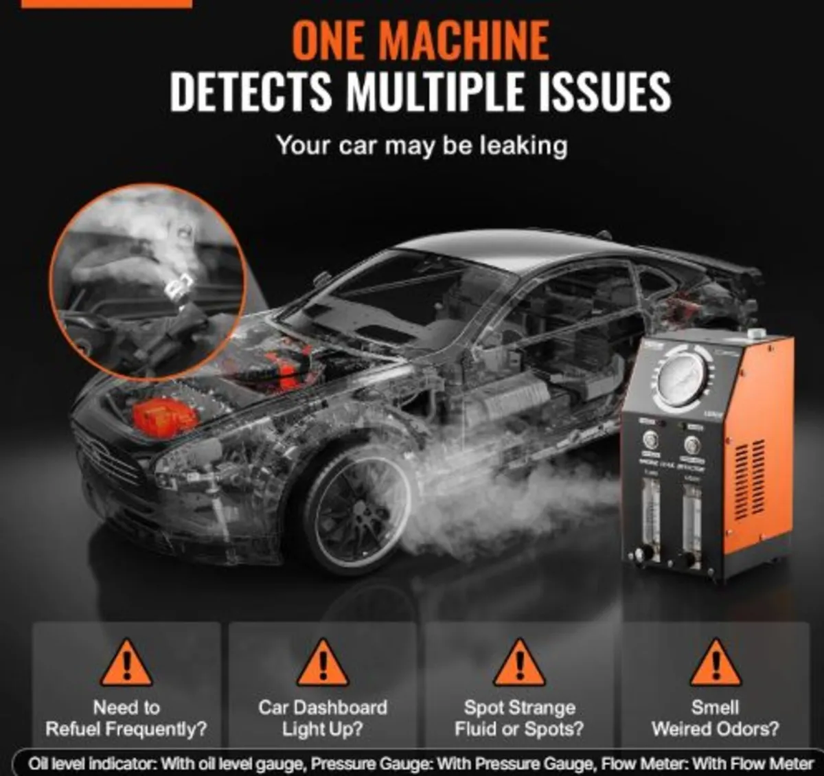 Automotive Smoke Machine Leak Detector, EVAP Smoke - Image 4
