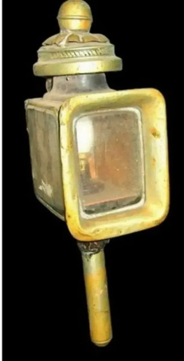 Vintage Original Carriage/Buggy Lamp - Image 3