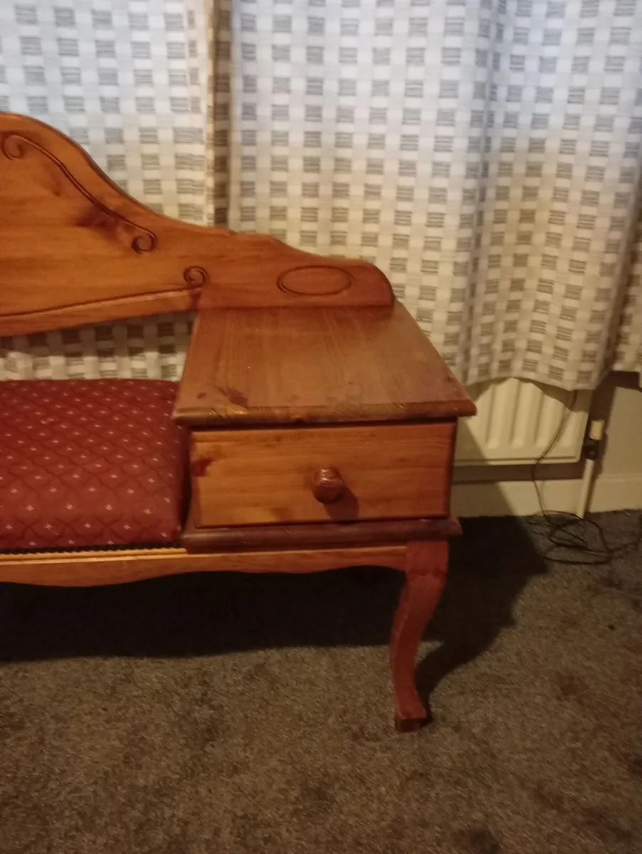 Antiques phone Table - Image 2