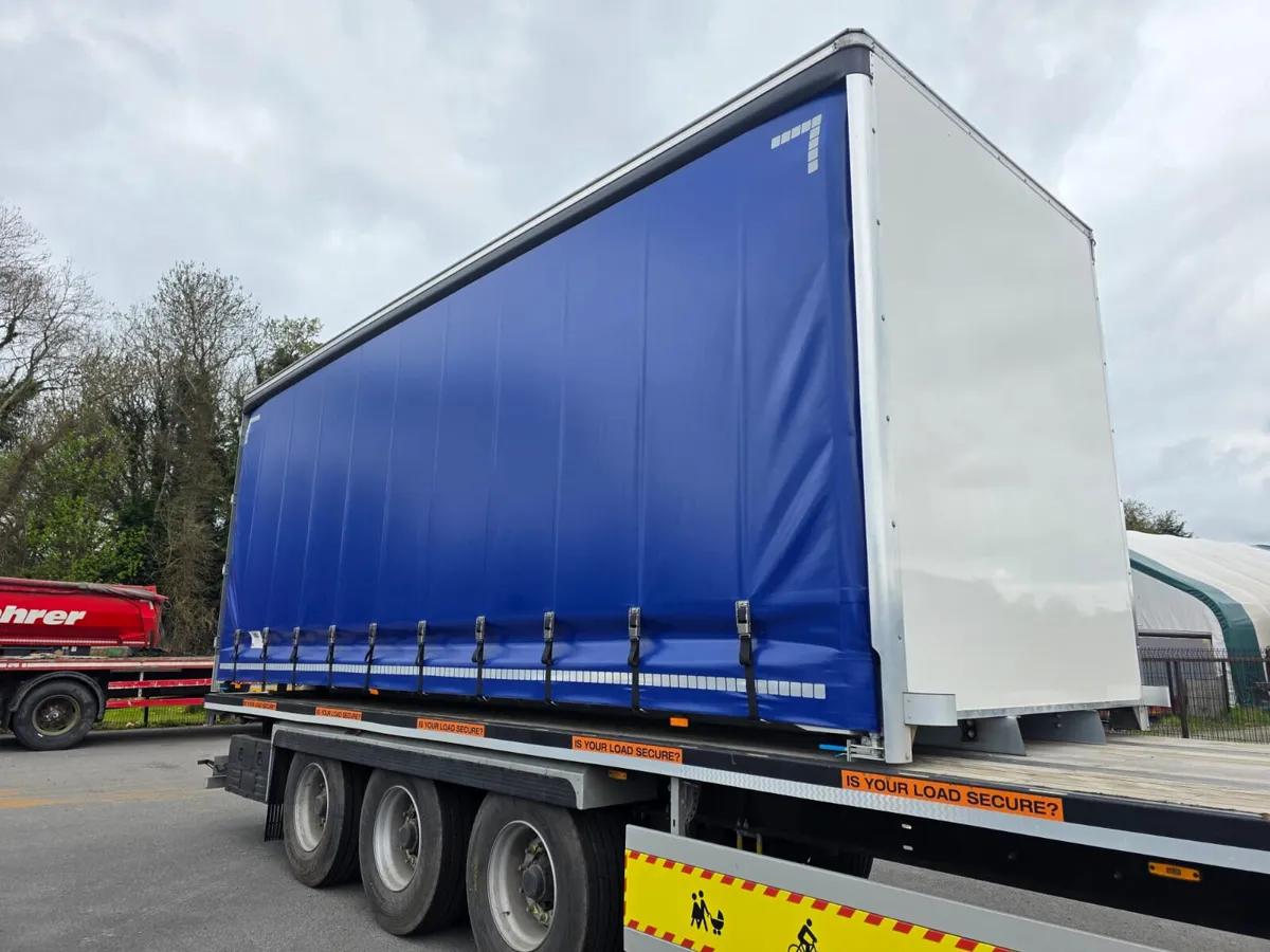New unused 22ft VBG Curtainsider - Image 1