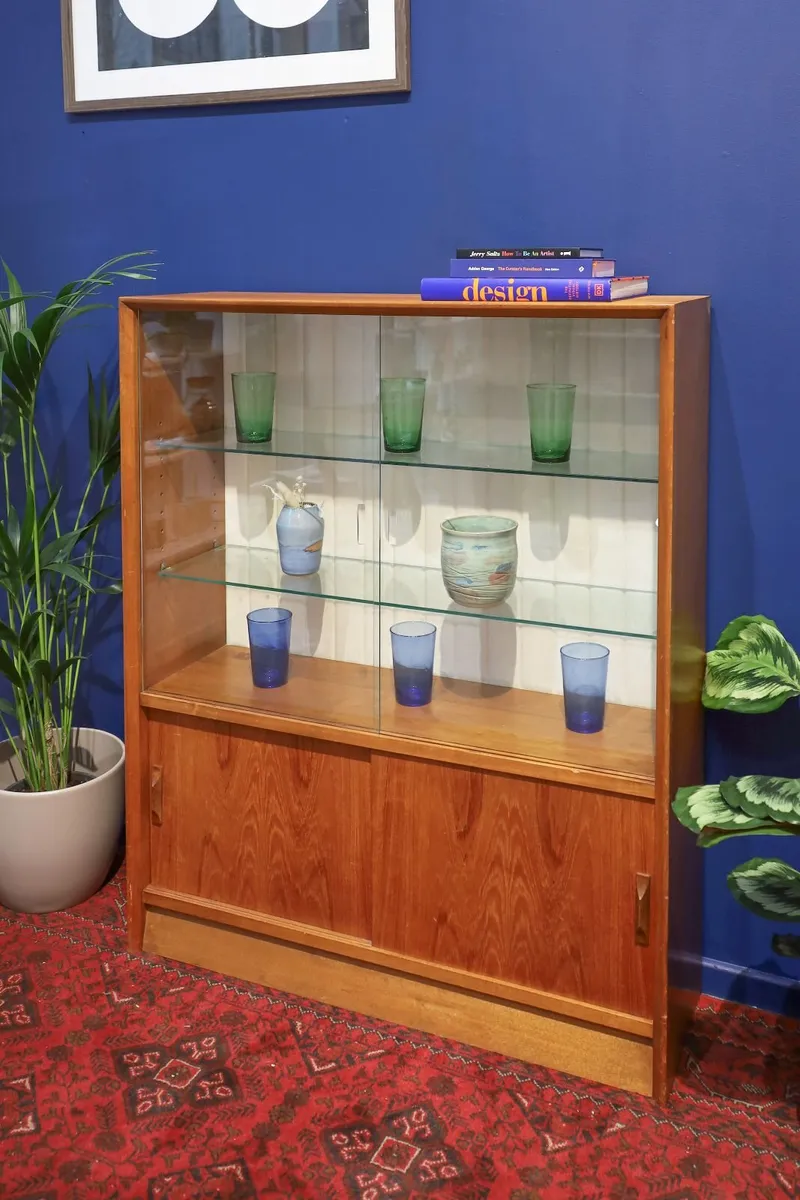 Turnidge of London Glazed Bookcase Unit - Image 1