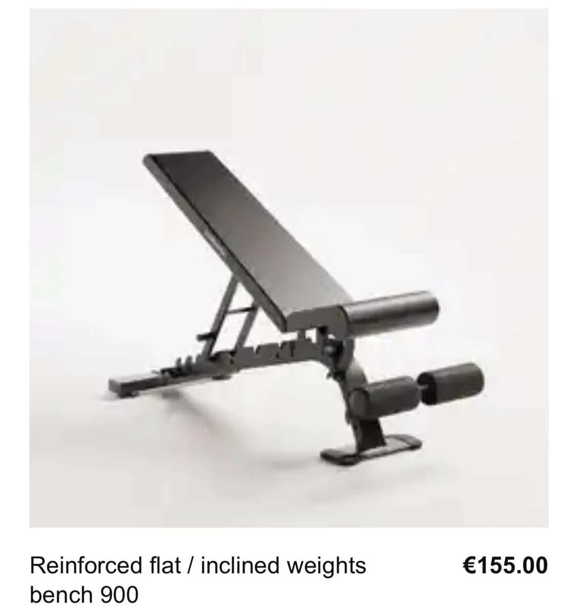Folding Threadmill & weight bench - Image 3