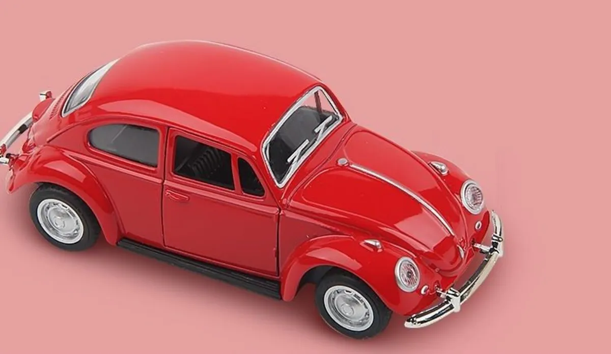 Classic VW Beetle 1967 - pull back model - Image 2
