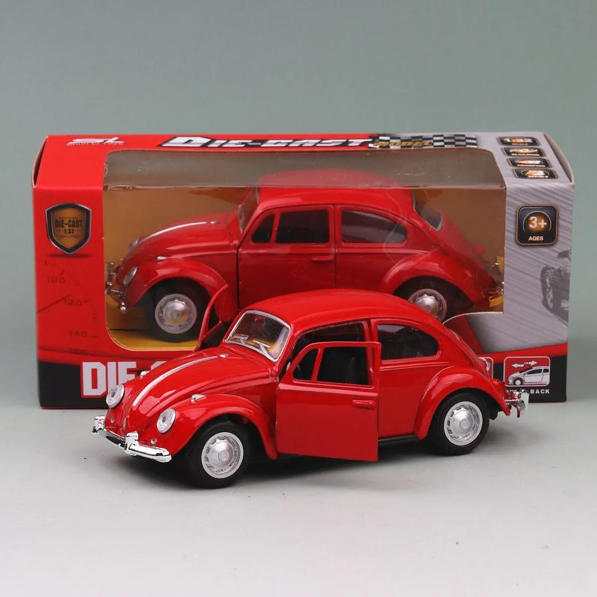 Classic VW Beetle 1967 - pull back model - Image 4