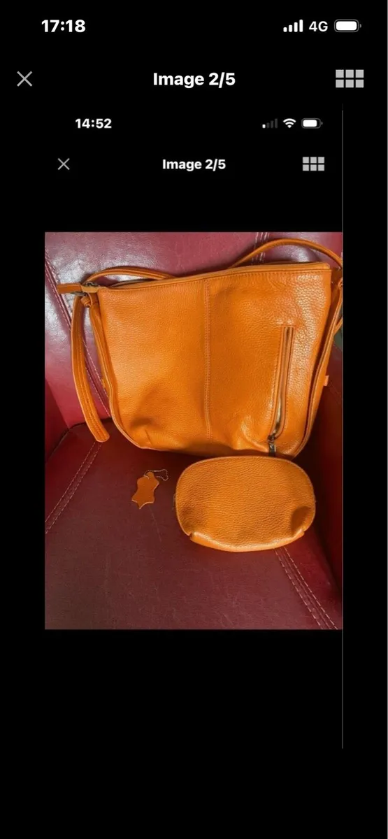 Quality Leather Shoulder Bag & Purse - Image 2