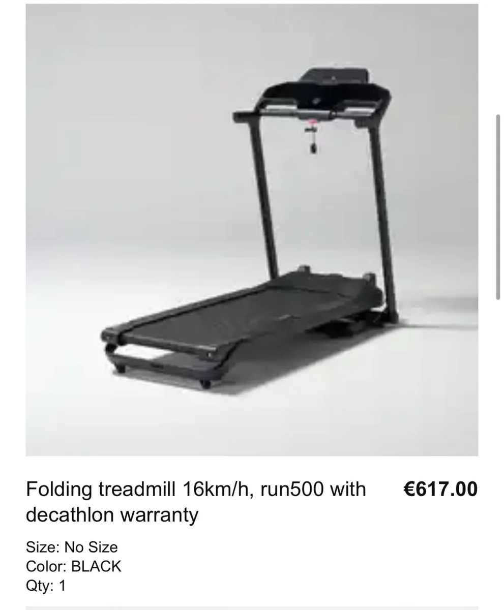 Folding Threadmill & weight bench - Image 4