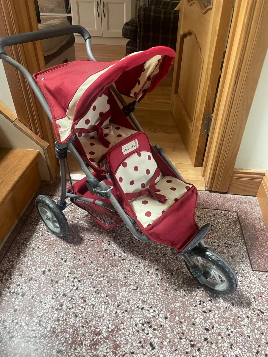 Mamas and Papas double toy buggy - Image 1
