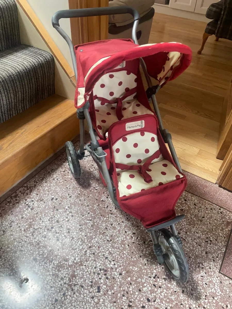 Mamas and Papas double toy buggy - Image 2