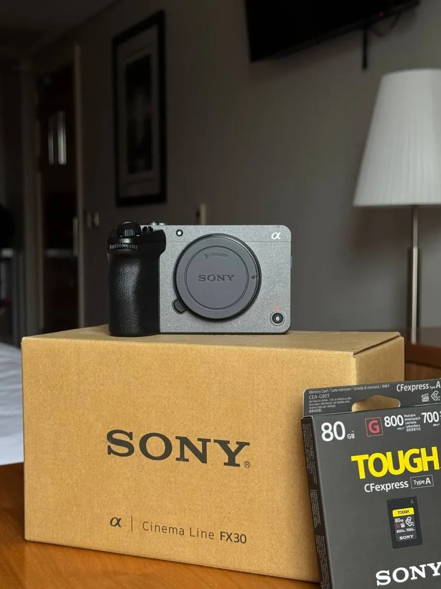 Sony FX30 Cine Camera | Like New Condition - Image 1
