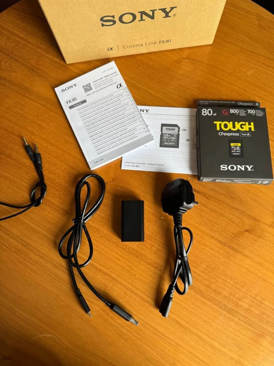 Sony FX30 Cine Camera | Like New Condition - Image 4