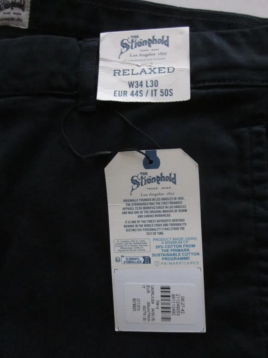The Stronghold Los Angeles Relaxed Trousers New - Image 3