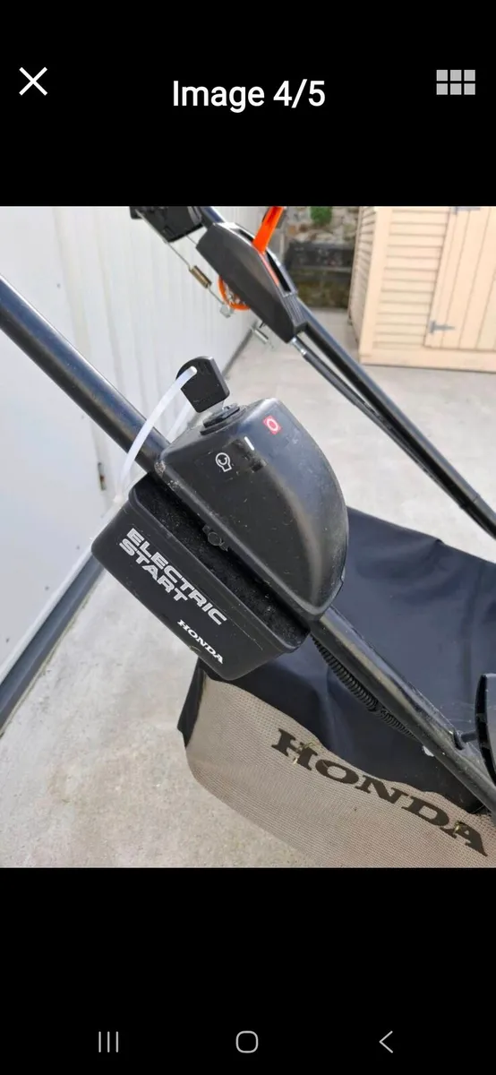 Honda keystart lawn mower electric start - Image 4