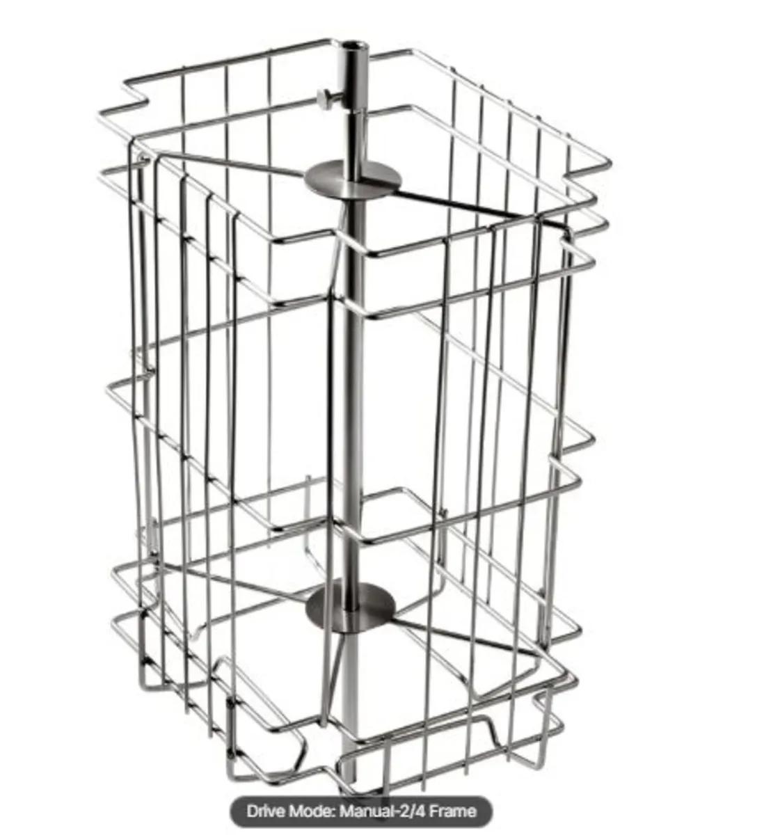anual Honey Extractor, 2/4 Frames Honey Spinner - Image 4
