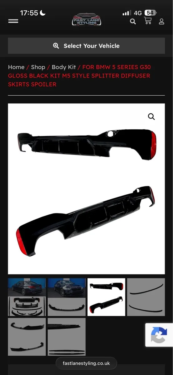 BMW 5 series G30 LCI body kit parts for sale - Image 2