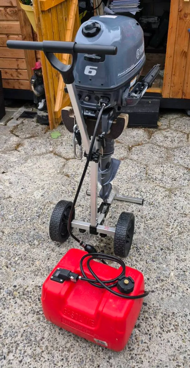 Yamaha 6hp outboard - Image 2