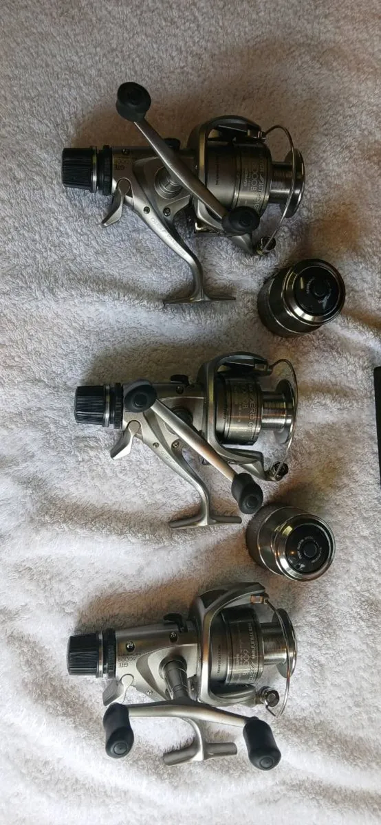 Three Shimano baitrunners Aero GTE 6000B and 2 spa - Image 1