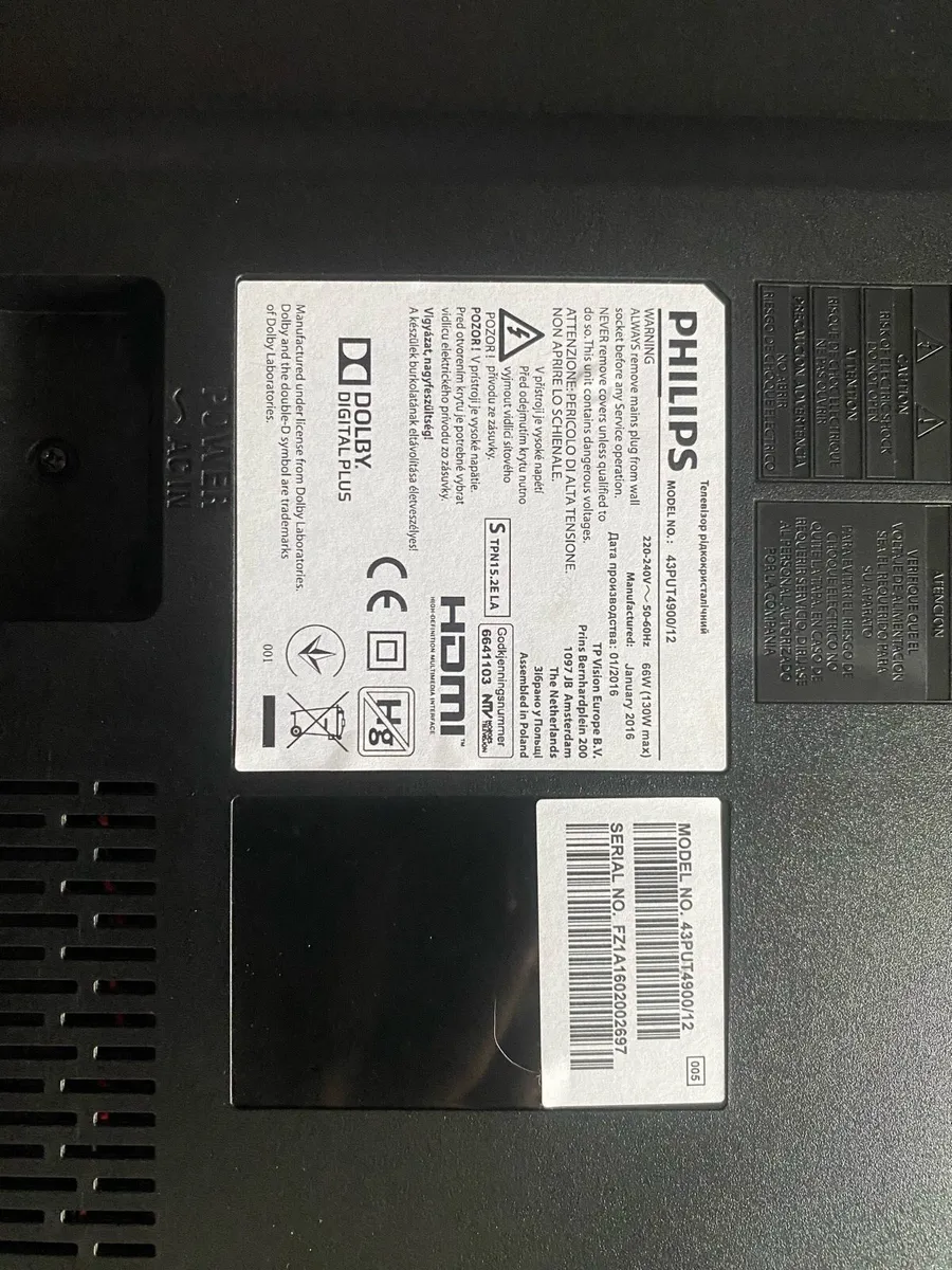 40 inch Philips tv (with Amazon firestick) - Image 2