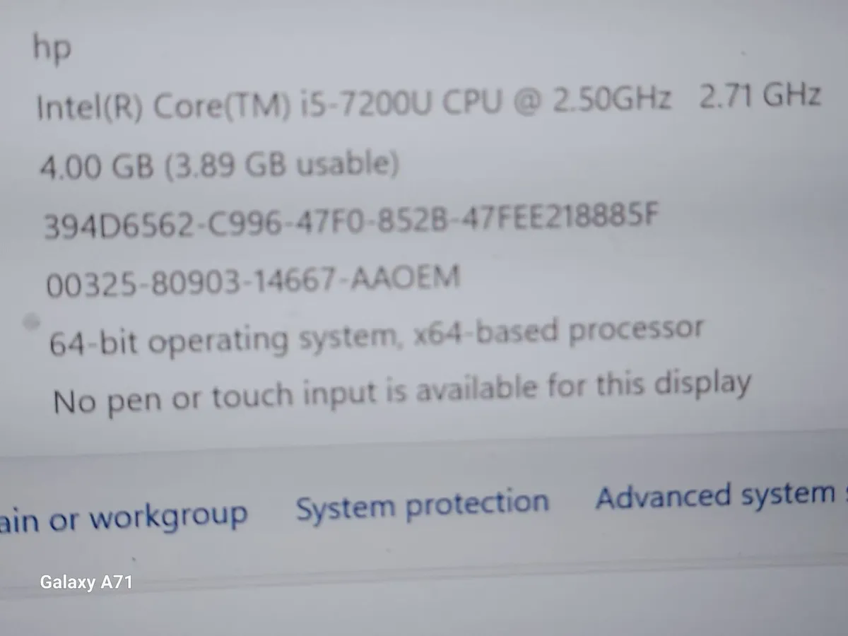 HP Laptop, Model TPN-Q189, Blue, Windows 11 - Image 4