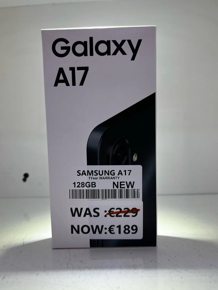 📱SAMSUNG A17 128GB 1YEAR WARRANTY NEW - Image 1