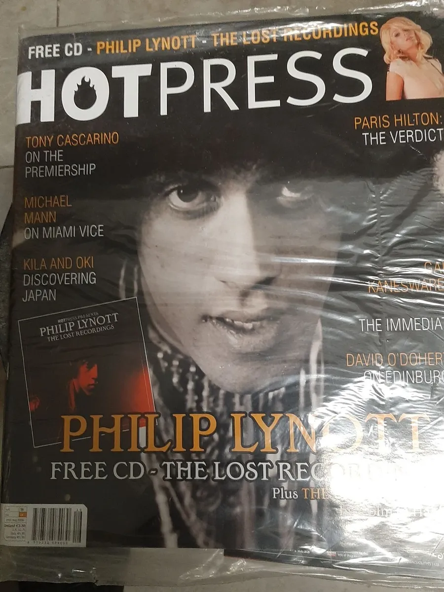Thin Lizzy Hotpress  2006  only , without   CD