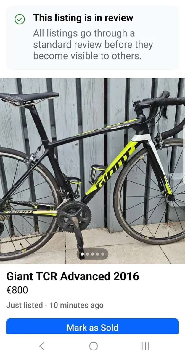 Giant TCR Advanced Carbon bike - Image 1