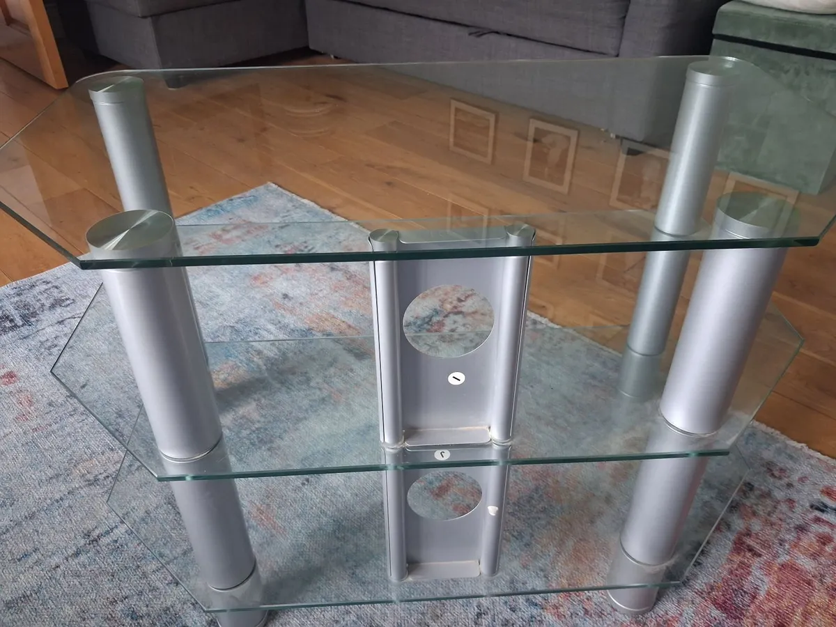 TV Stand Glass perfect condition - Image 2