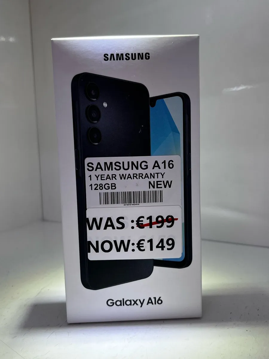 📱SAMSUNG A16 128GB 1YEAR WARRANTY NEW - Image 1