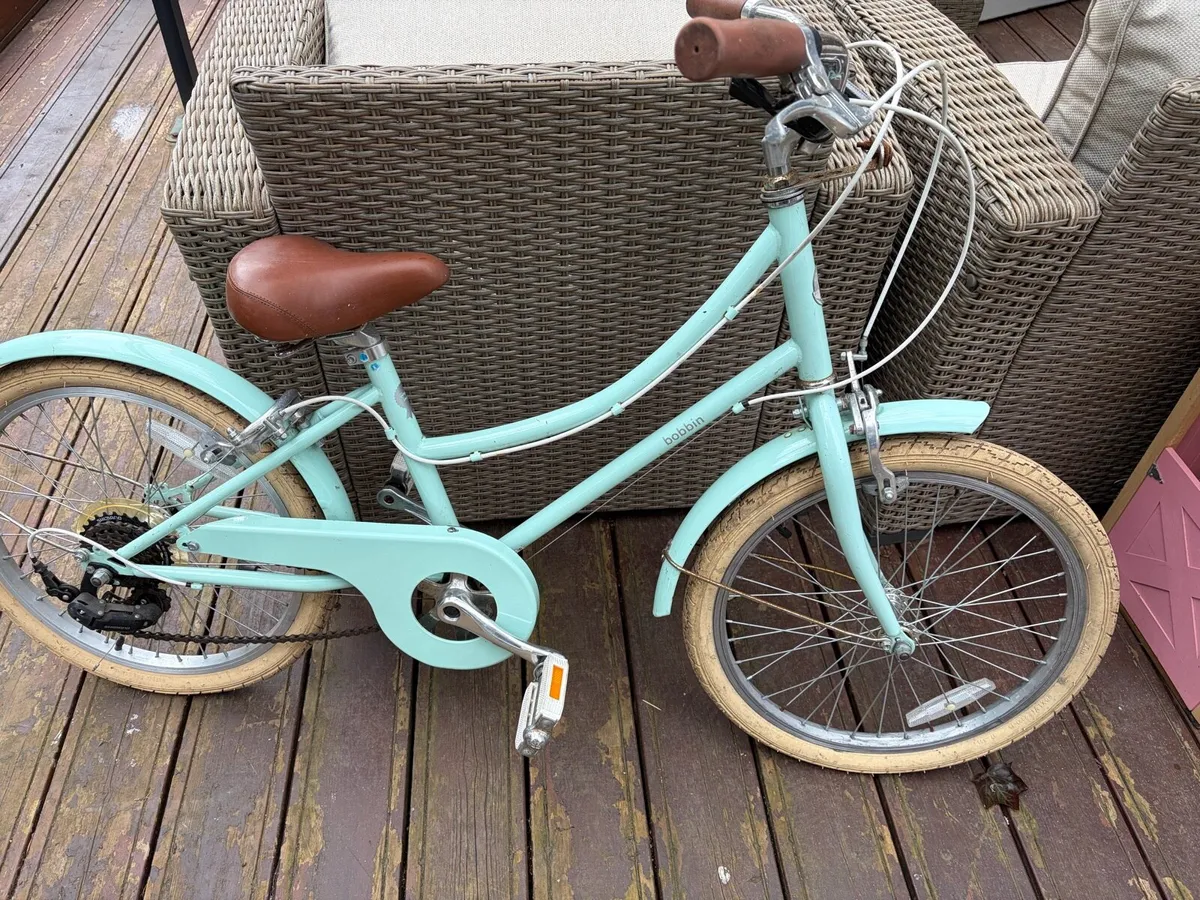 Pretty Aqua Green Bobbin Girls bike - Image 4