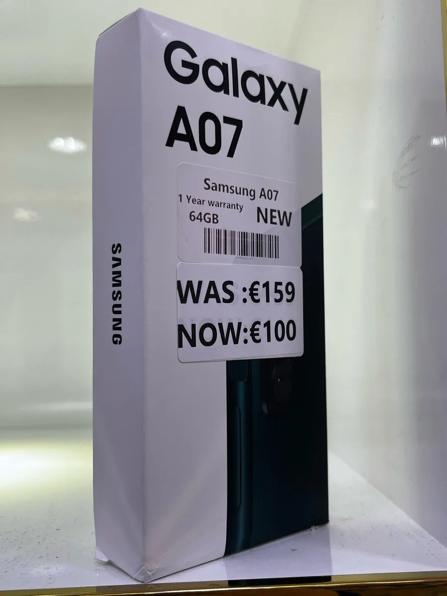 📱SAMSUNG A07 64GB 1YEAR WARRANTY NEW - Image 2