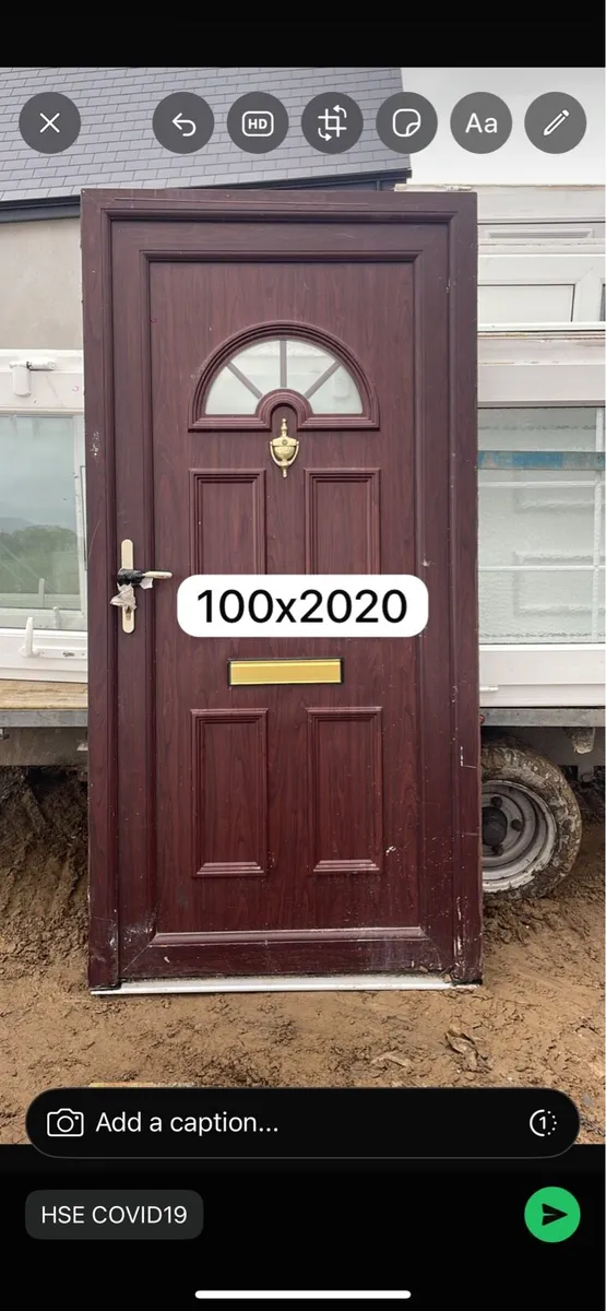 Pvc doors shed door farm doors - Image 2