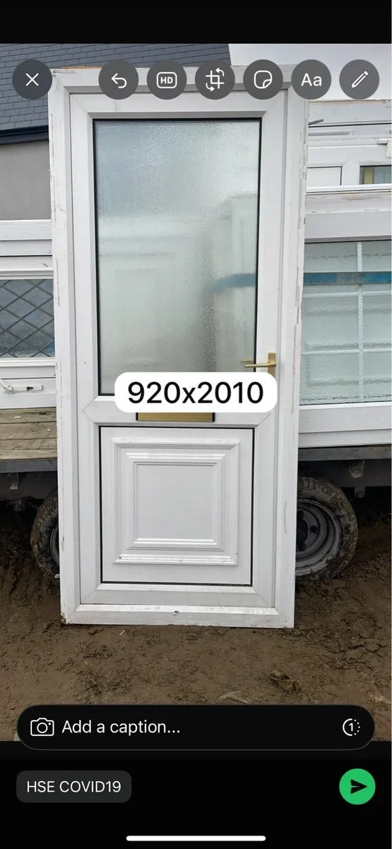 Pvc doors shed door farm doors - Image 4
