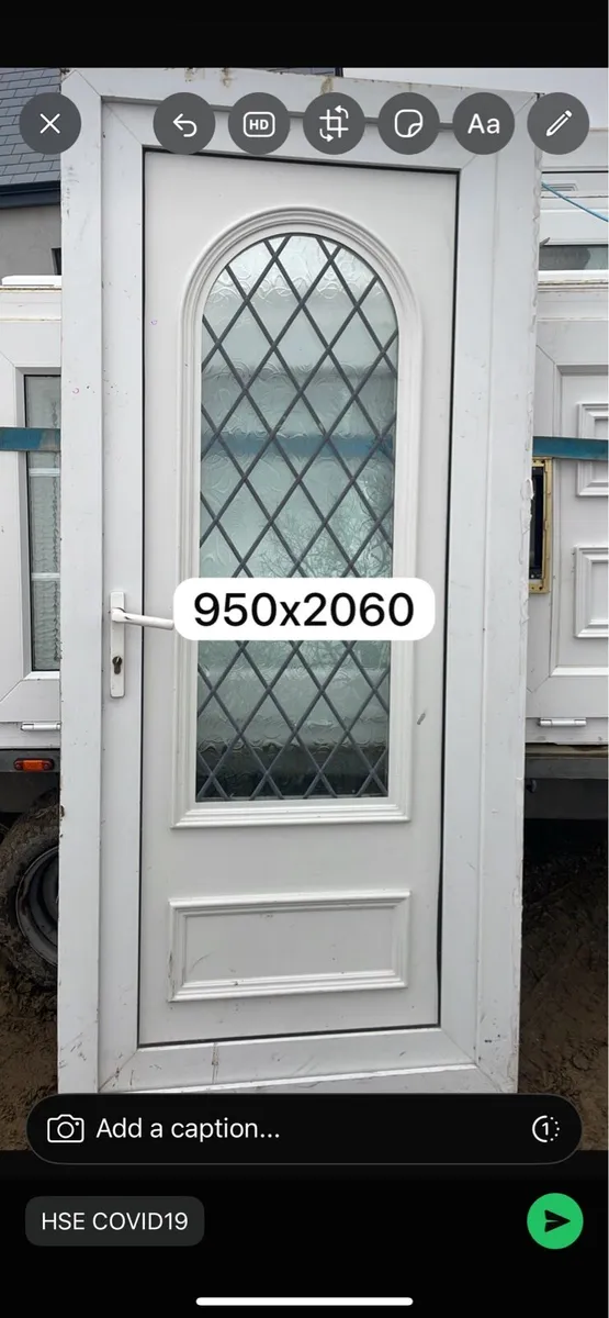 Pvc doors shed door farm doors - Image 1