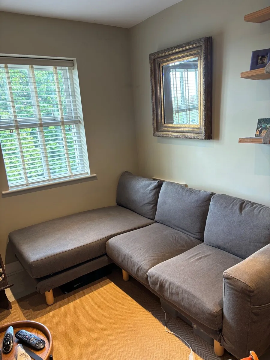 Convertible 2 Seater Sofa with Removable Arm - Image 1