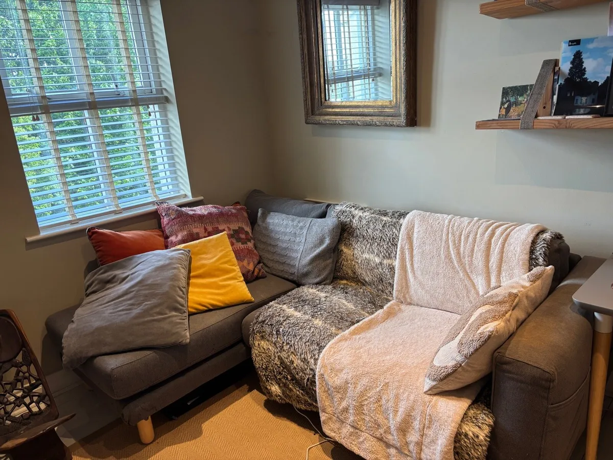 Convertible 2 Seater Sofa with Removable Arm - Image 2