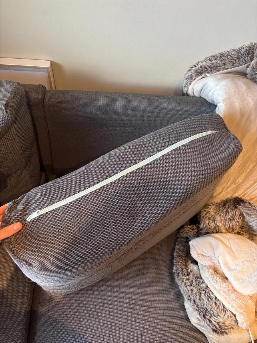 Convertible 2 Seater Sofa with Removable Arm - Image 3