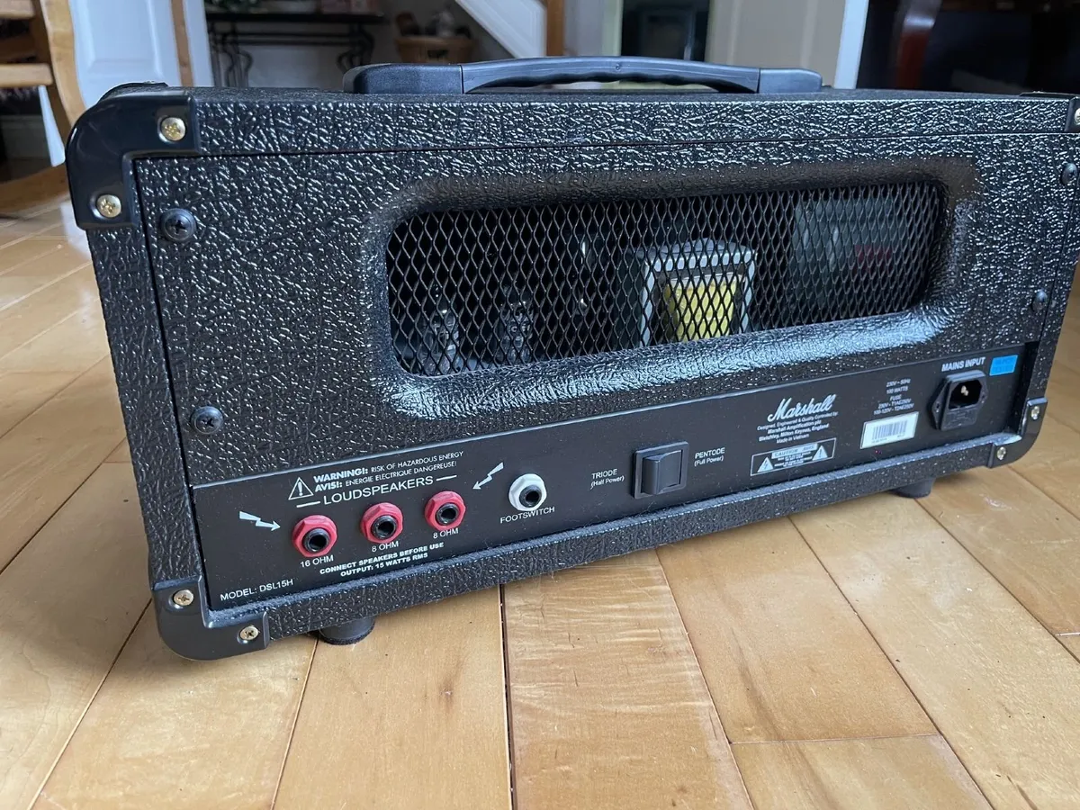 Marshall DSL15 all valve guitar amp in new conditi - Image 4