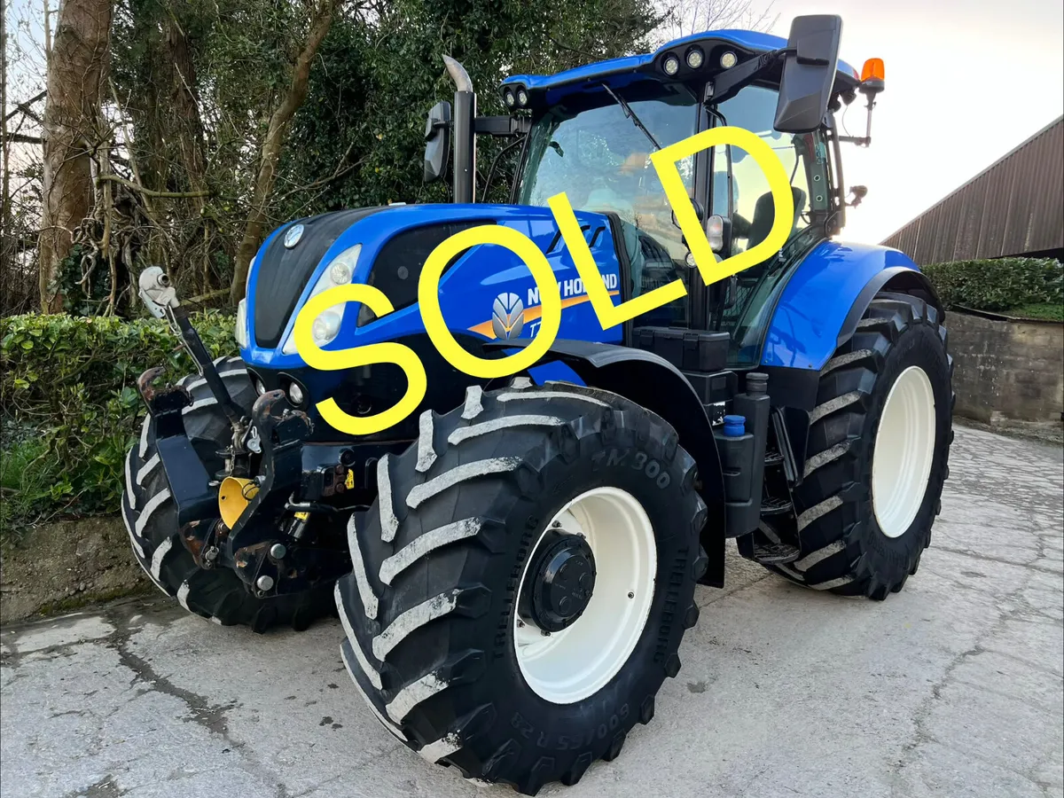 2019 New Holland T7.210 Full spec (3800Hrs) - Image 1