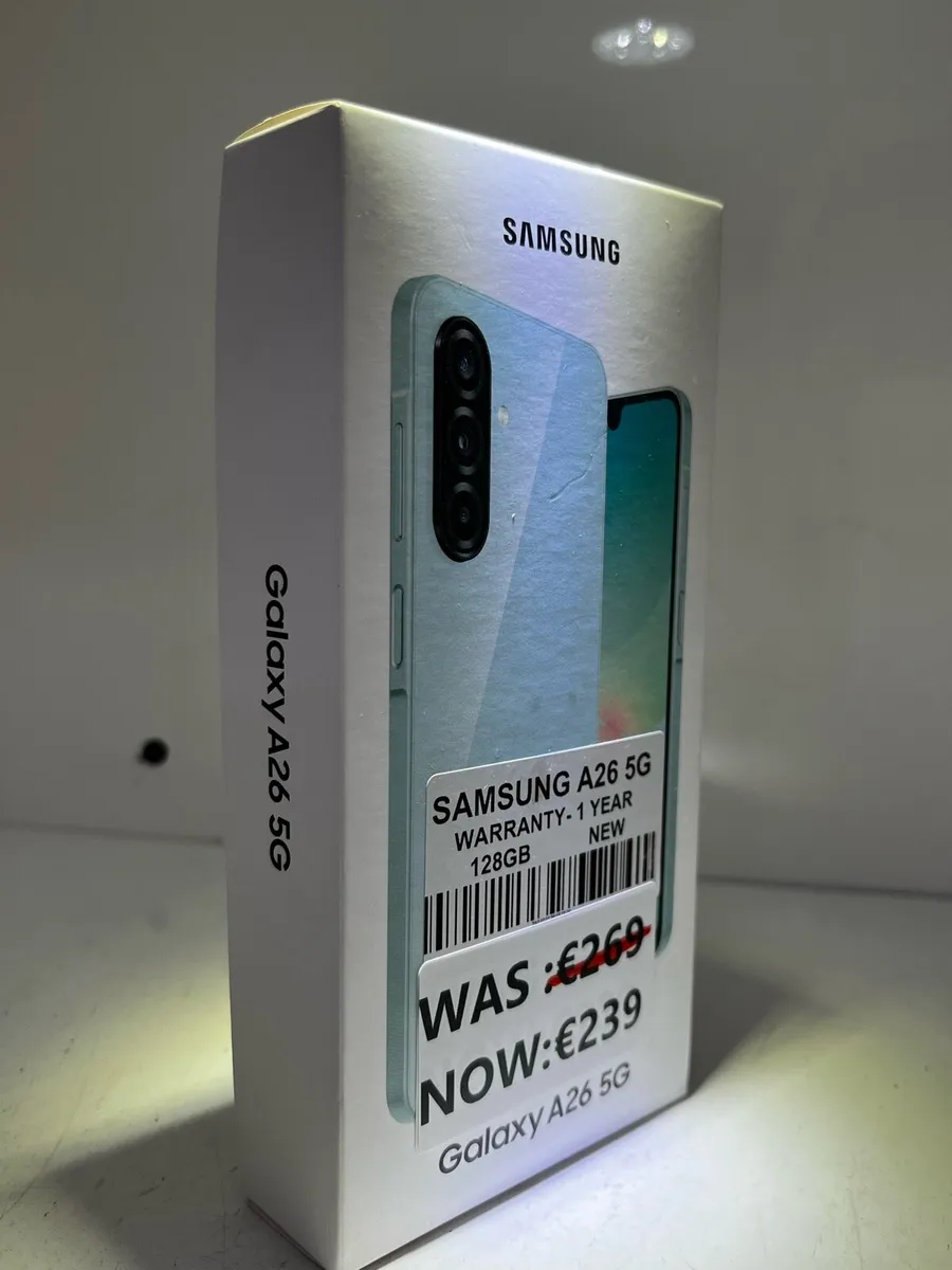 📱SAMSUNG A26 5G 128GB 1YEAR WARRANTY NEW - Image 2