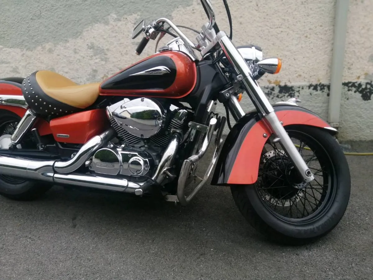 Honda 750 custom shadow 20k miles - Image 2