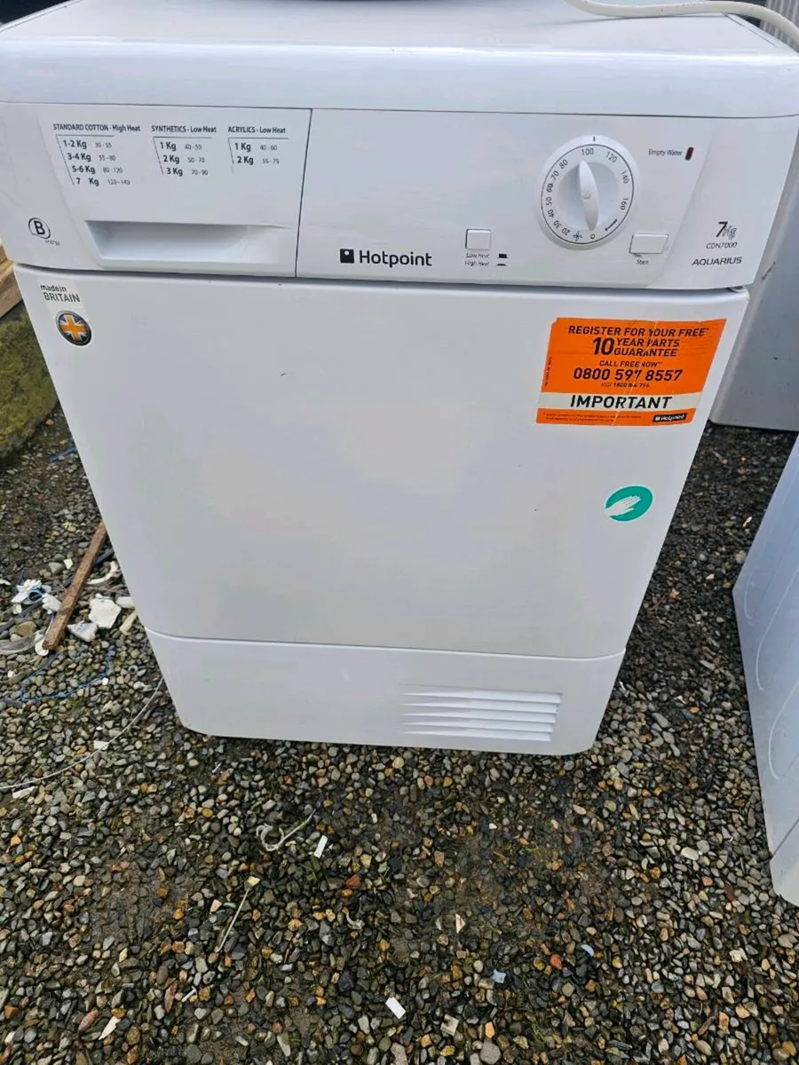 Condenser tumble dryer