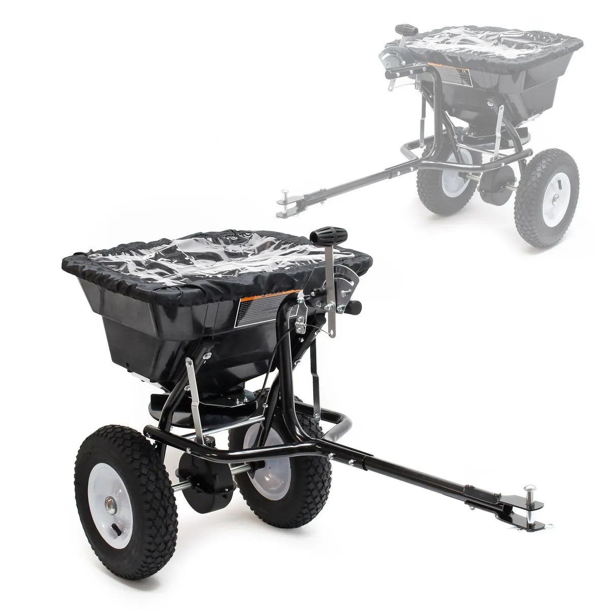 Spreader with 29L Capacity for Ride-on Lawnmower - Image 2