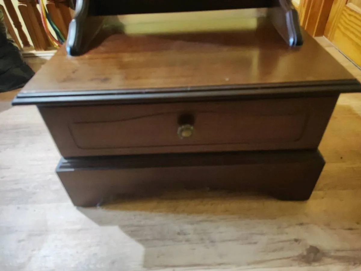 MIRROR ( FULL LENGTH ) MAHOGANY . €60 - Image 3