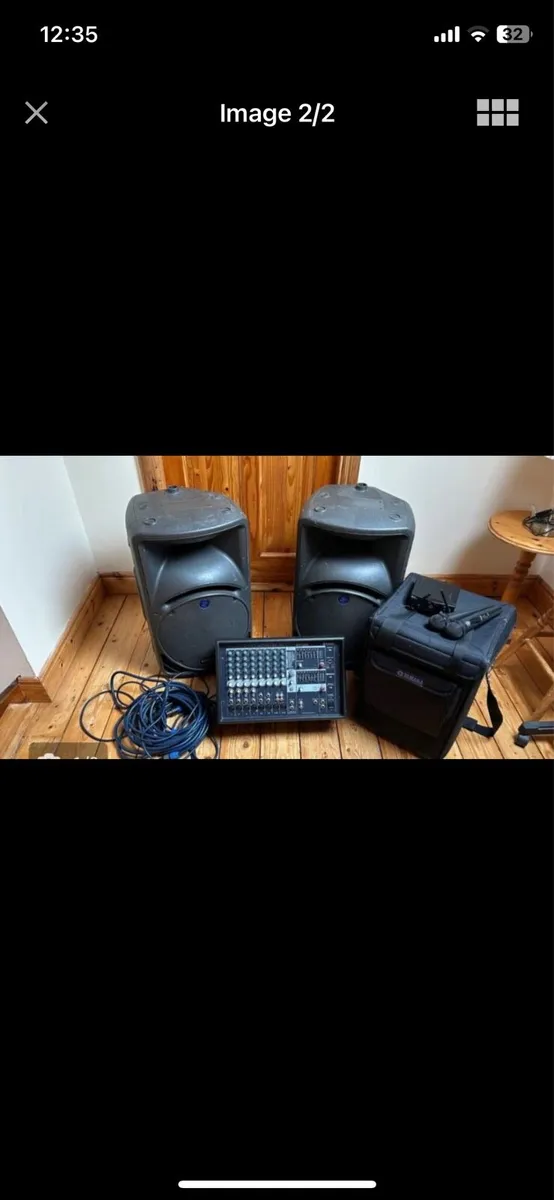 PA Equipment  Mackie C300 and Yamaha EMX312SC - Image 1