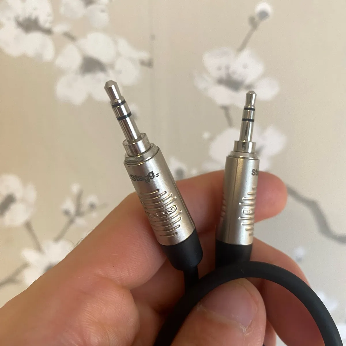 Stagg brand audio cable with a Rean connector. - Image 1
