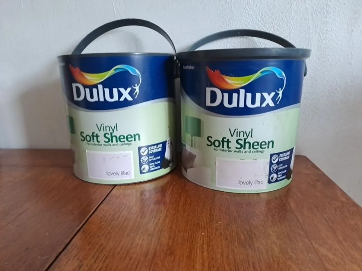 Two unopened Dulux Paint - Image 3