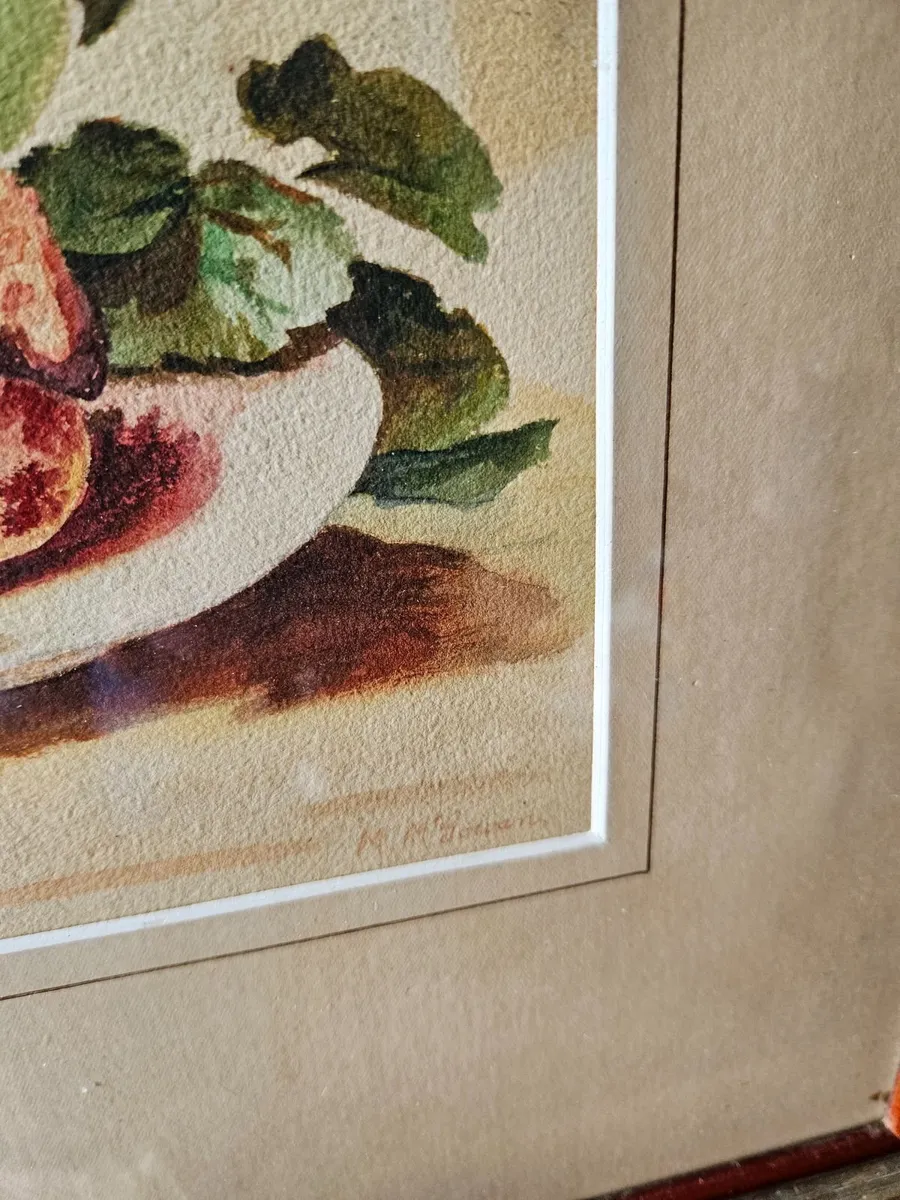 Vintage Watercolour Picture - Image 3